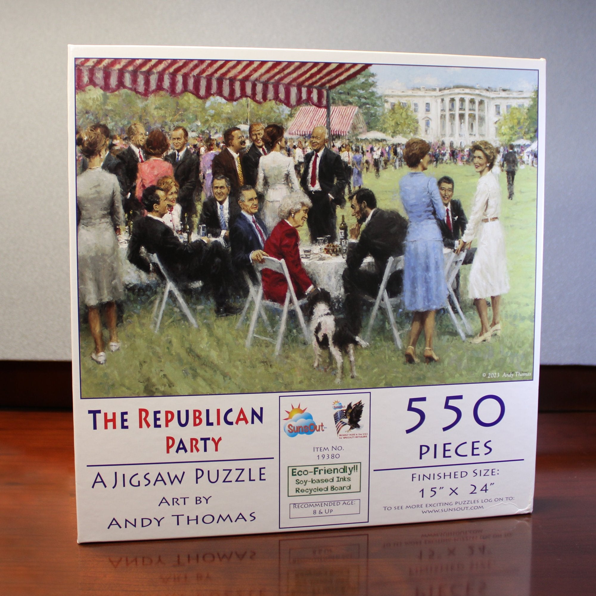 Republican Party Jigsaw Puzzle - 1000 Piece Political Party Puzzle for Adults, Perfect for History Buffs & Collectors - Great for Home Decor, Gifts & Game Nights