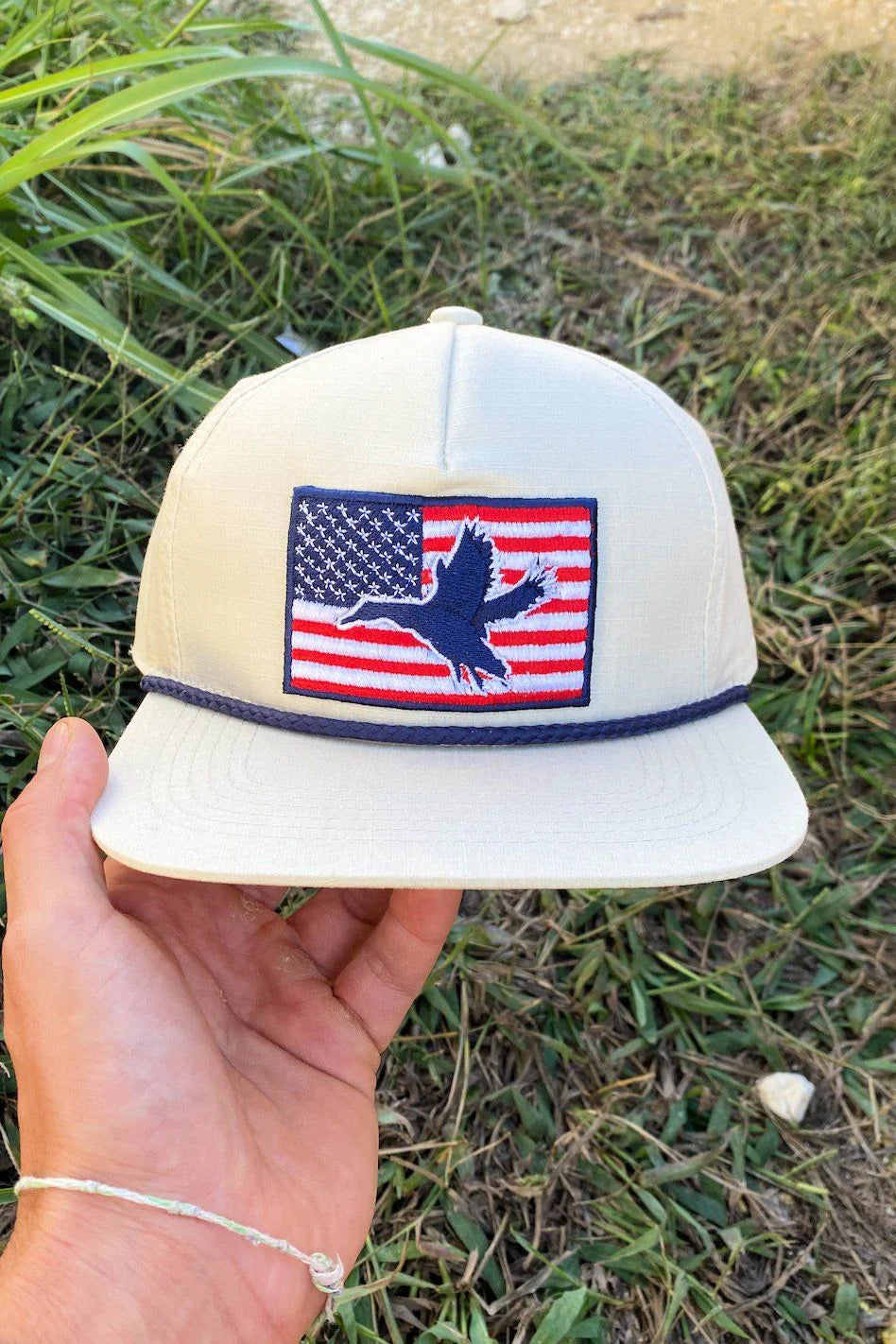 American Flag Duck Cap - Patriotic Adjustable Baseball Hat for Men & Women - Perfect for 4th of July, Memorial Day, and Outdoor Events
