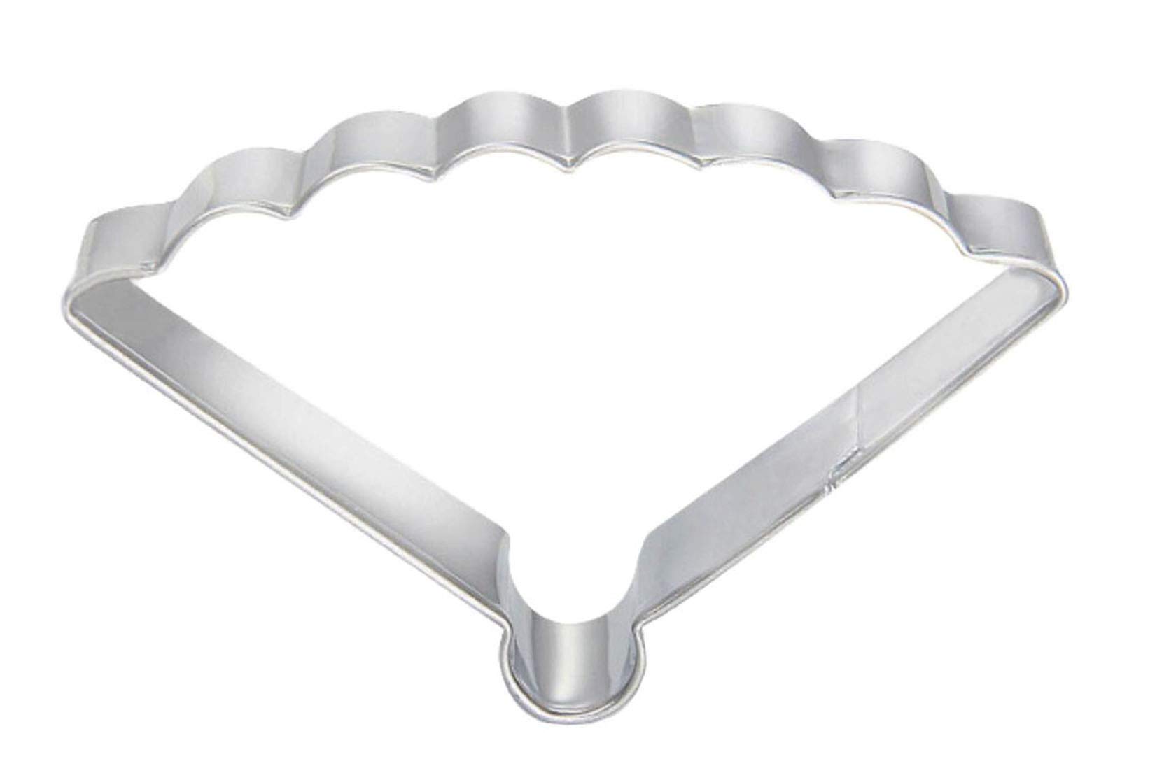 Princess Fan Shape Cookie Cutter Set - Stainless Steel Baking Tools for DIY Cookies, Cakes, Pastries - Perfect for Birthday Parties, Wedding Favors, Holiday Baking Gifts