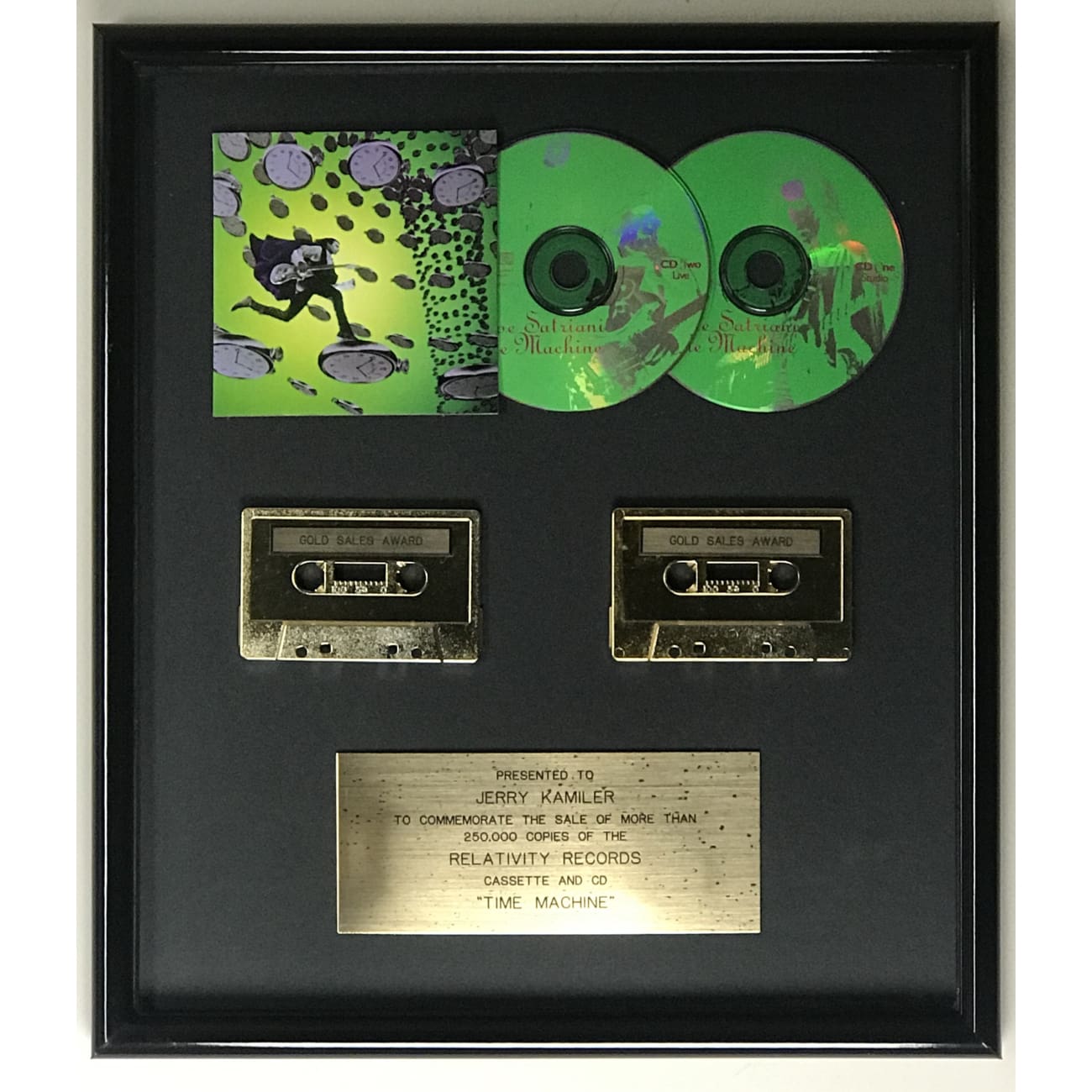 Joe Satriani Time Machine Album - Award-Winning Guitar Music for Rock Fans | Perfect for Home Listening & Gifts
