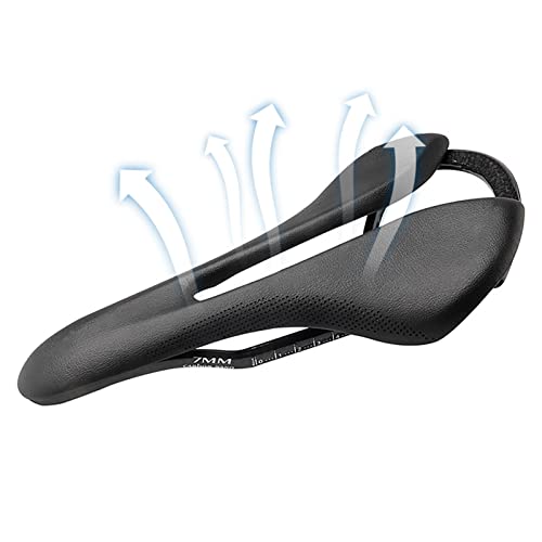 5 Pcs Comfortable Bike Seat Cushion - Lightweight Carbon Fiber Bicycle Saddle for Road & Mountain Bikes - Ergonomic Design for Men & Women - Perfect for Cycling, Commuting & Outdoor Adventures