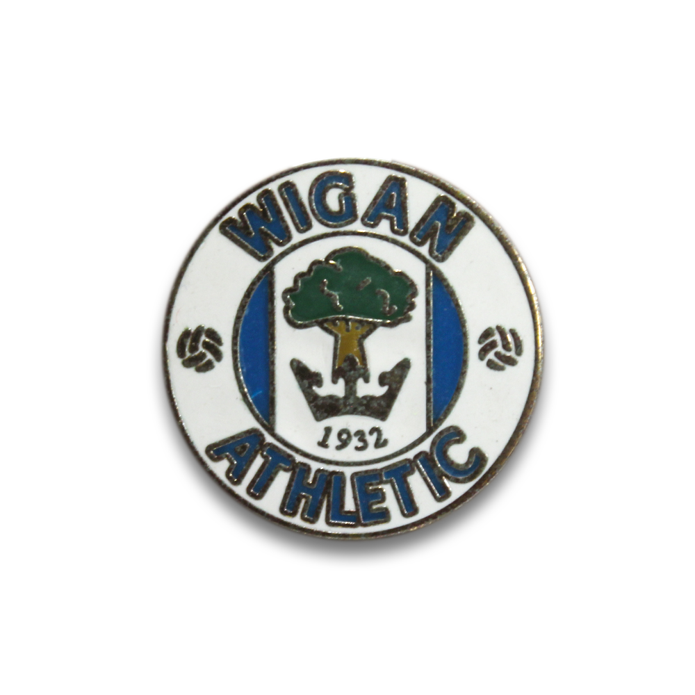 Wigan Athletic FC Pin Badge - Official Football Club Enamel Lapel Pin - Perfect for Fans, Collectors & Match Day Outfits