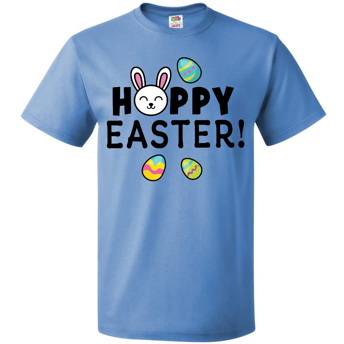Inktastic Happy Easter Bunny Graphic T-Shirt - Fun Holiday Apparel for Easter Celebrations & Spring Gatherings