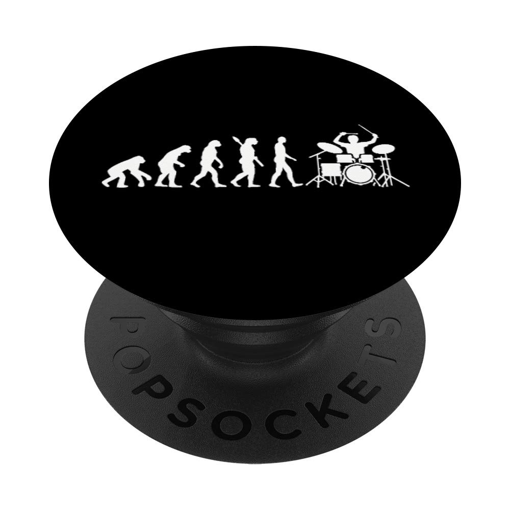 Evolution Drums PopSockets Phone Grip & Stand - Expandable Phone Holder for iPhone, Samsung, Tablets - Perfect for Music Lovers, Drummers & Mobile Gaming