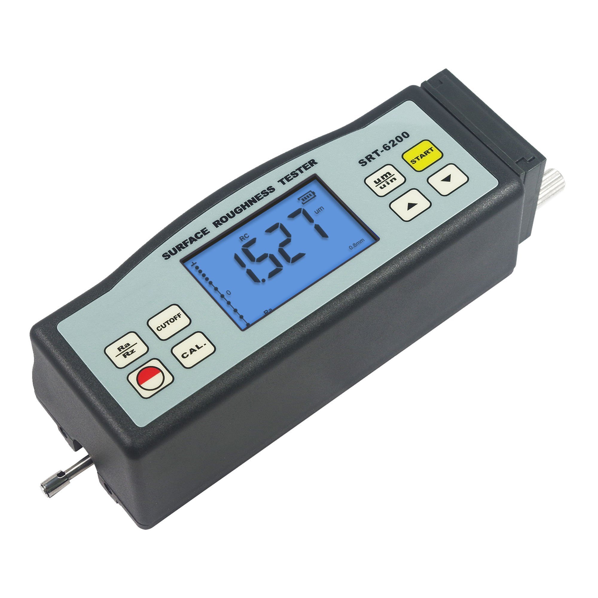SRT-6200 Digital Surface Roughness Tester | High-Precision Profile Gauge & Profilometer | Measures Ra, Rz Parameters | Ideal for Metal, Plastic & Automotive Surface Testing