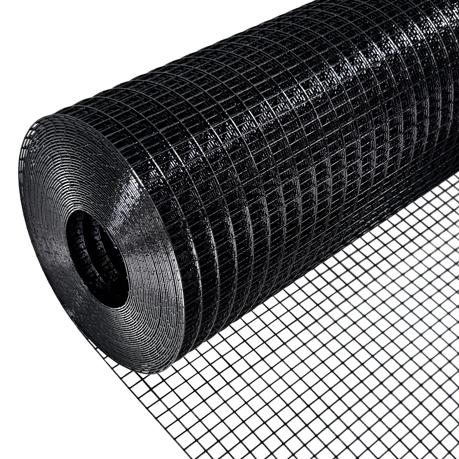**Black PVC Coated Hardware Cloth 48