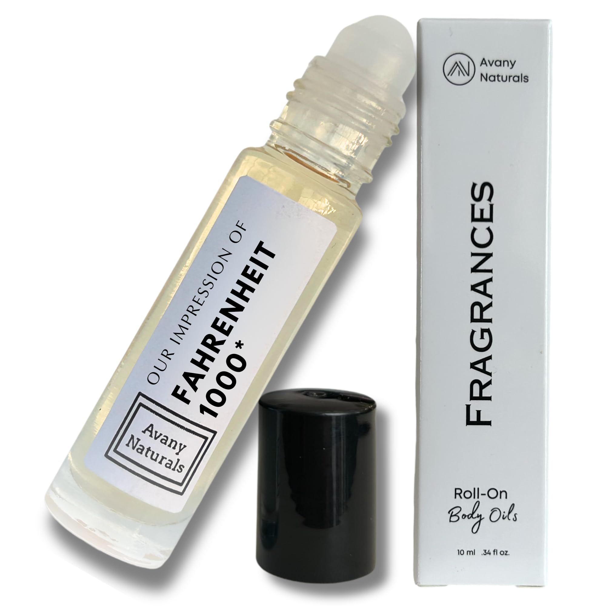 Fahrenheit Cologne Inspired Fragrance Body Oil - Roll On Concentrated Cologne for Men, Alcohol-Free Scent - Perfect for Daily Wear, Date Nights & Gifting