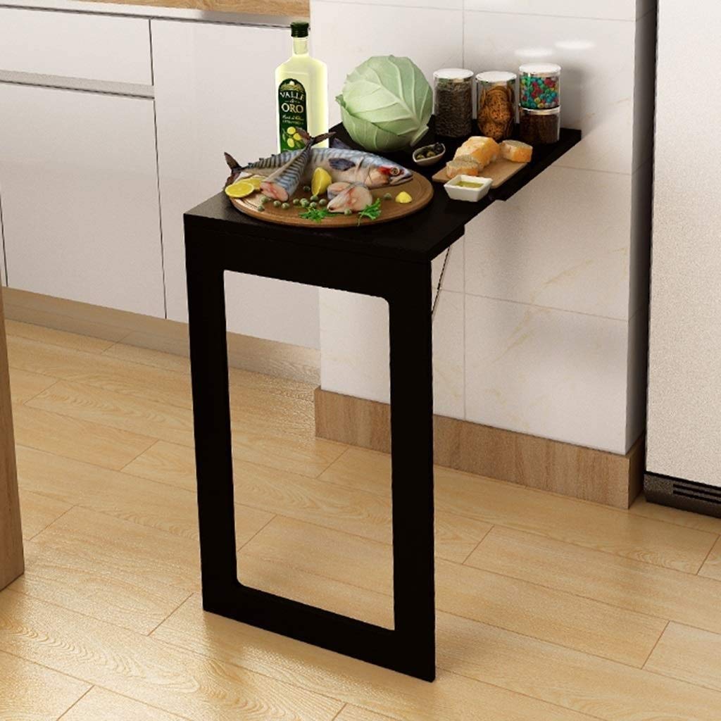 NFGHK Multi-Function Folding Wall-Mounted Drop-Leaf Table - Space Saving Home Office Desk for Small Spaces | Perfect for Apartments, Dorms & Tiny Homes