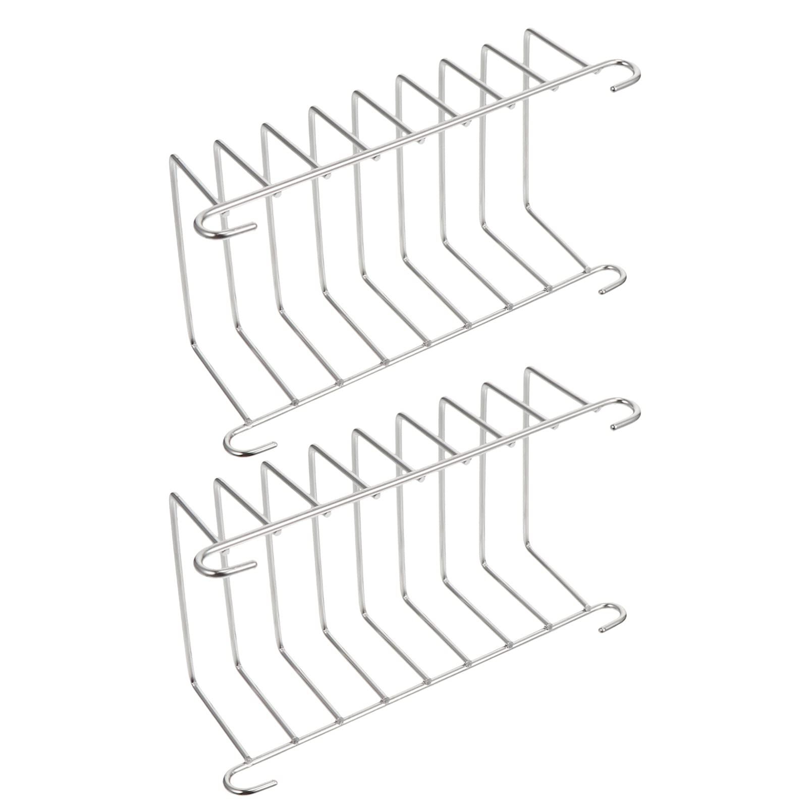 Stainless Steel Toast Bread Rack Holder - 8 Slice Cooling Grid for Air Fryer, Toaster & Kitchen - Perfect for Cooling, Organizing & Serving Fresh Bread