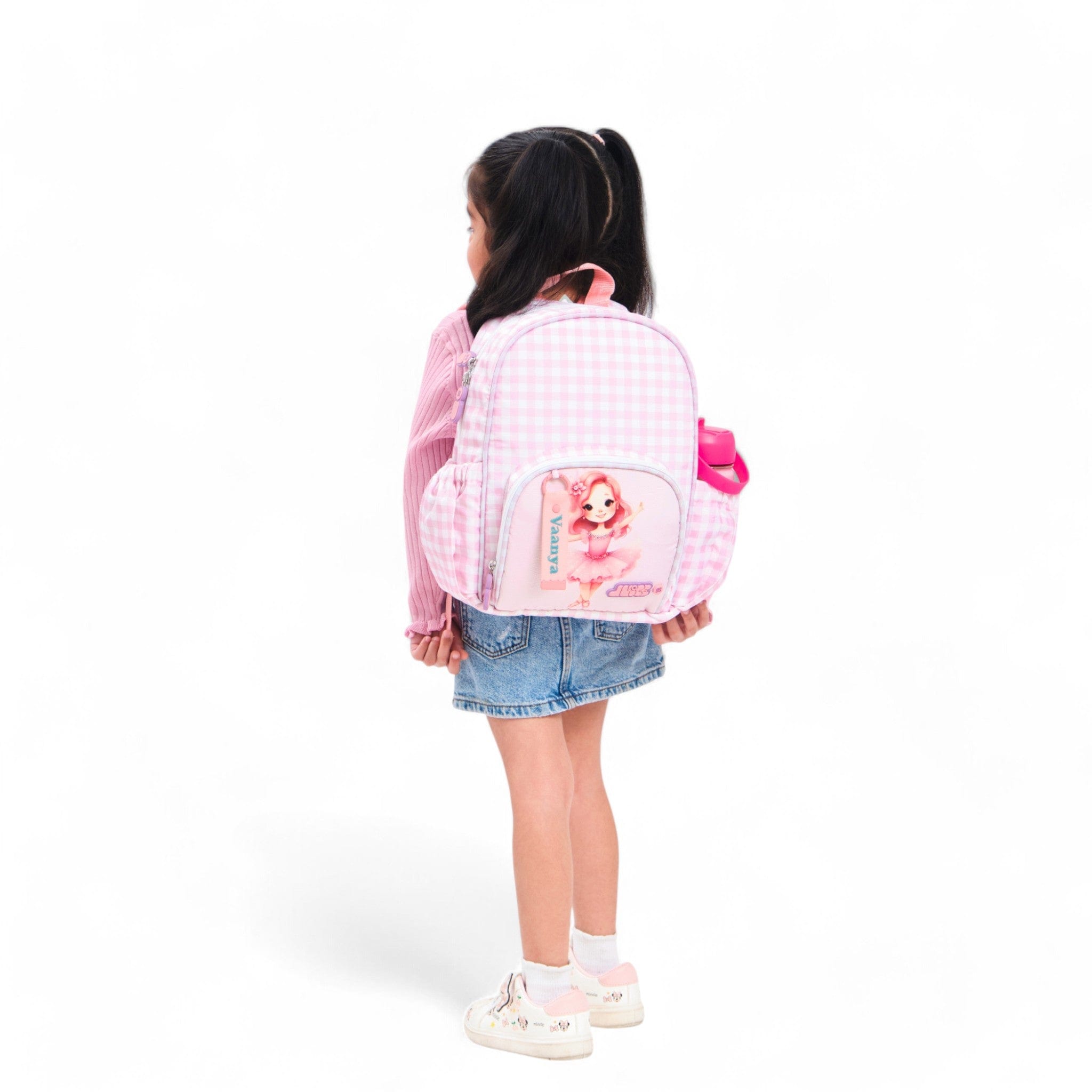 Elegant Ballerina Small Backpack for Women - Lightweight & Stylish Dance Bag for Ballet Class, Travel & Everyday Use