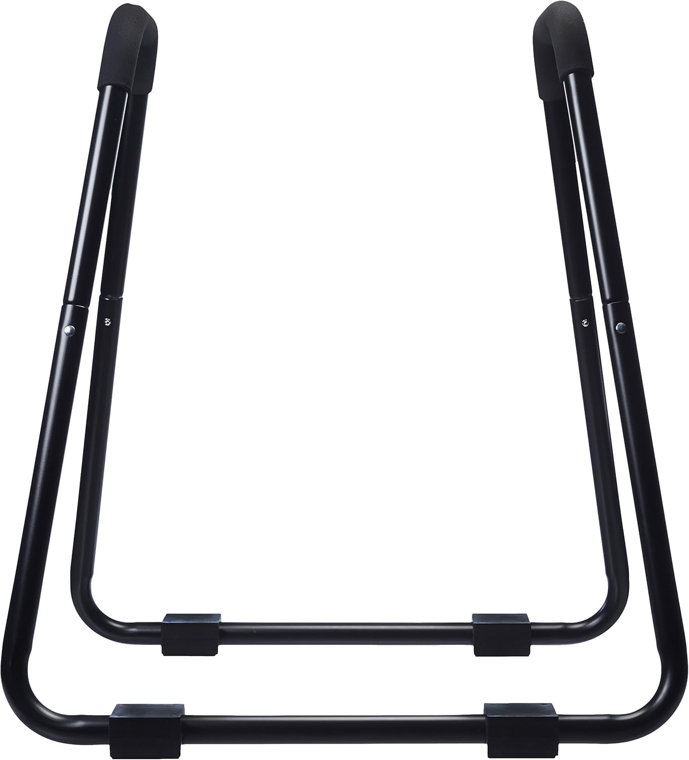 Black Dip Bar Stand for Strength Training & Calisthenics - Portable Fitness Station for Home Gym, Outdoor Workouts & CrossFit Training