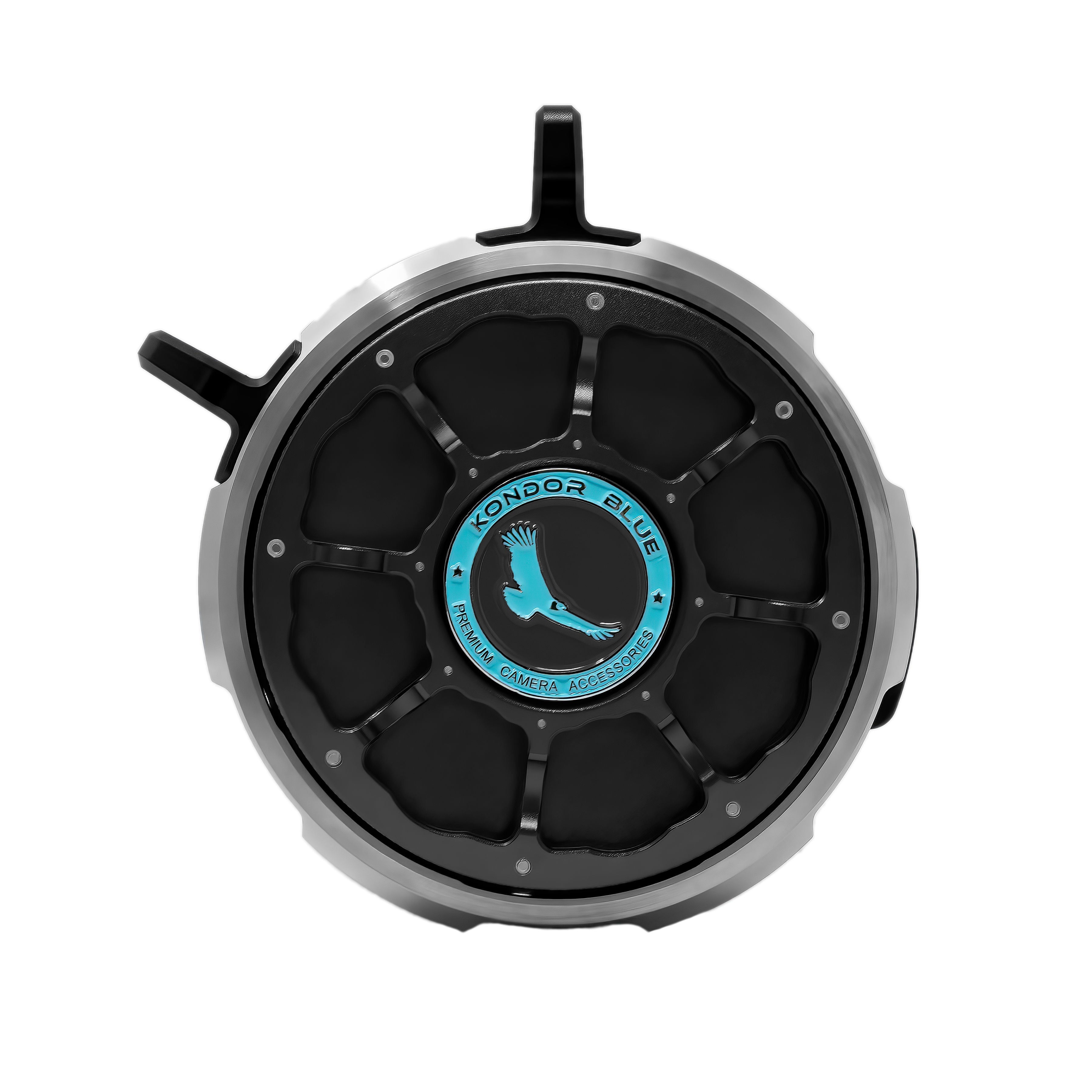 Kondor Blue Arri PL Cine Cap - Durable Metal Body Cap for Camera Lens Port (Black) | Professional Cinematography & Photography Accessory