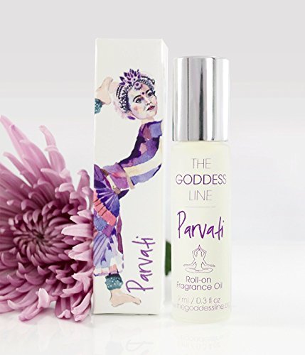 Parvati Roll On Perfume Oil - Goddess Line Fragrance for Women | Long-Lasting Natural Scent for Daily Wear, Yoga & Meditation