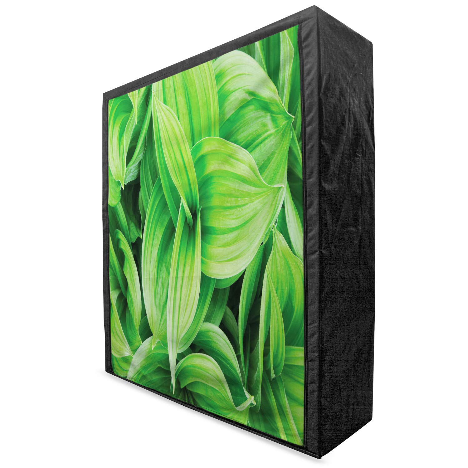 Ambesonne Portable Fabric Wardrobe with Shelves - 59
