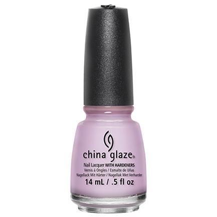 China Glaze Nail Polish - In A Lily Bit 0.5 oz #81762 - Long Lasting Shimmery Pink Nail Lacquer for Manicures & Pedicures