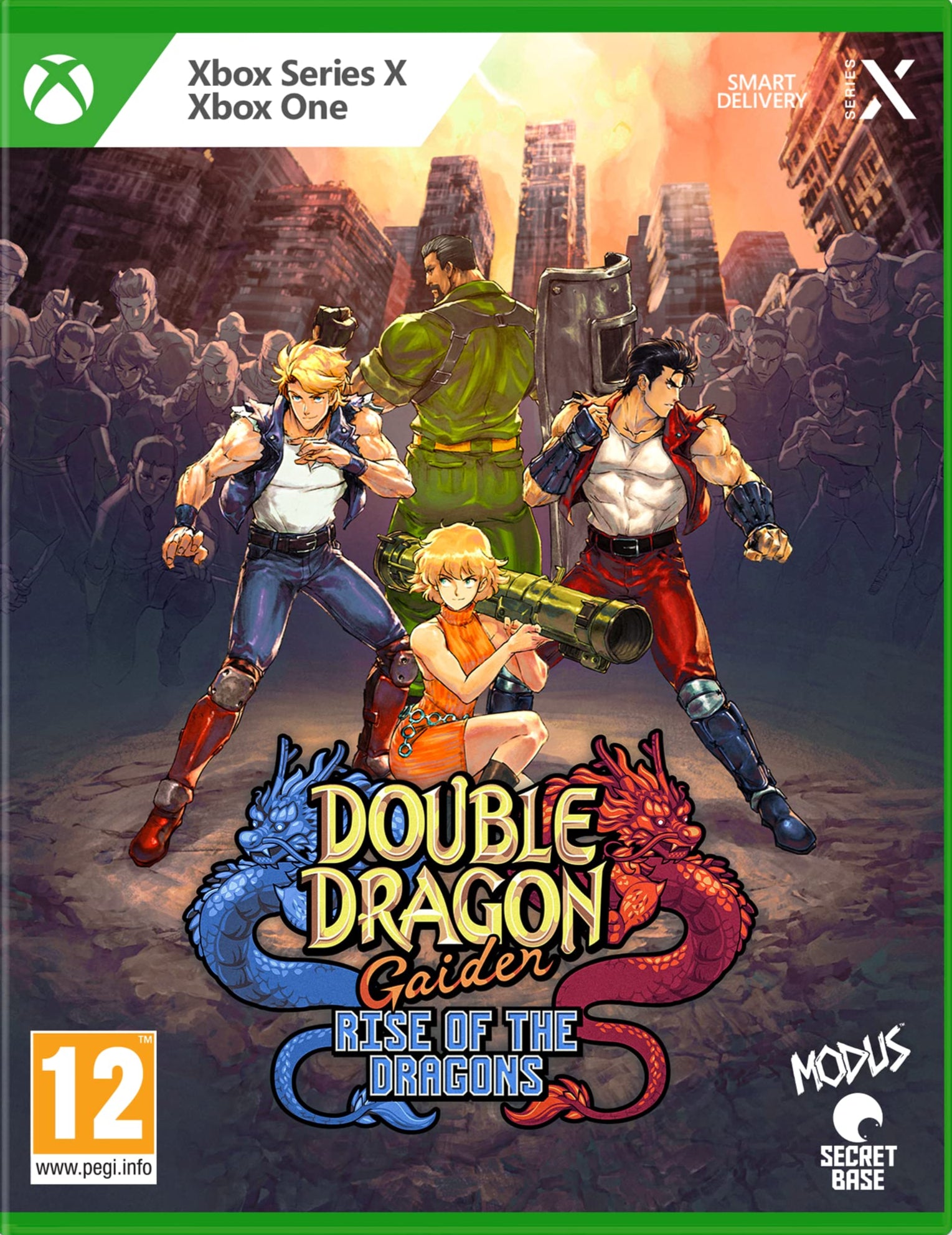 Double Dragon Gaiden: Rise of the Dragons - Xbox Series X & Xbox One Fighting Game | Classic Beat 'Em Up Action for Multiplayer & Single Player Gaming