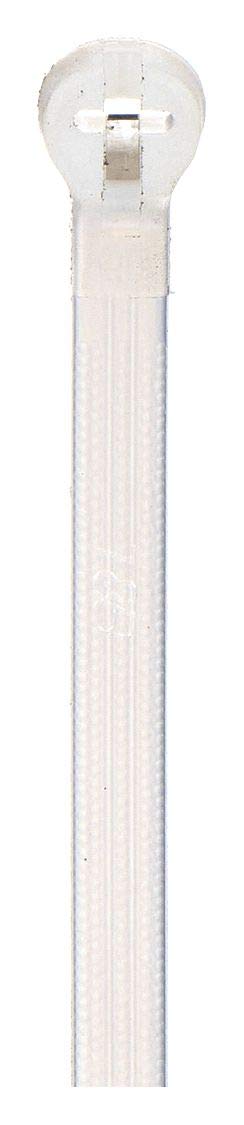 250-Pack Natural 8.7-Inch Standard Cable Ties - Heavy Duty Nylon Zip Ties for Organizing Wires, Cables, and DIY Projects - Home, Office, and Workshop Use