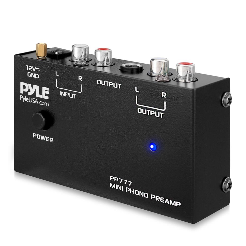 High-Quality Phono Turntable Pre Amplifier for Vinyl Records - Perfect for Home Audio & DJ Setups