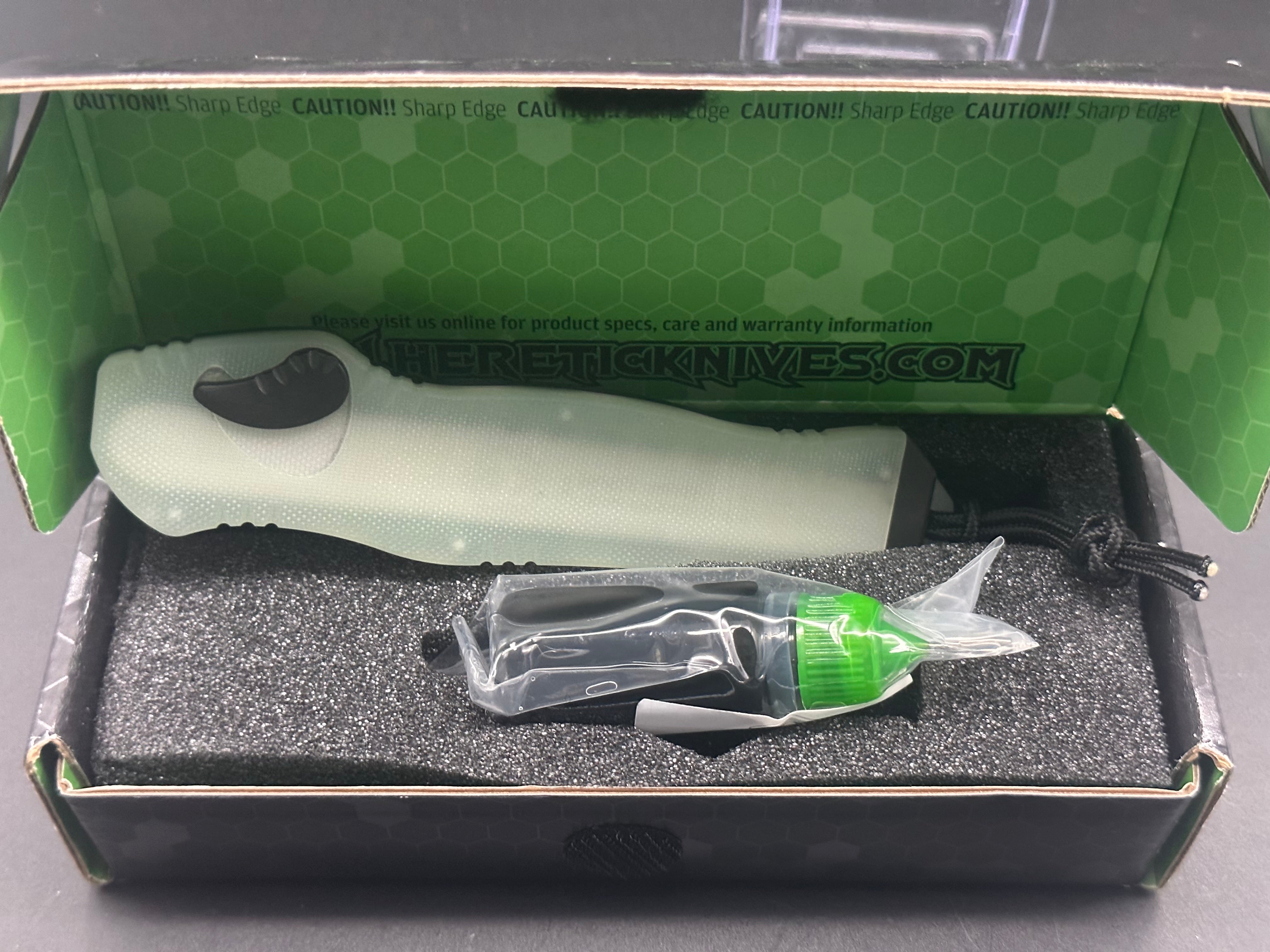 Heretic H007 10A Jade Hydra EDC Knife - Premium Tactical Folding Pocket Knife for Outdoor Camping, Hunting & Survival Gear