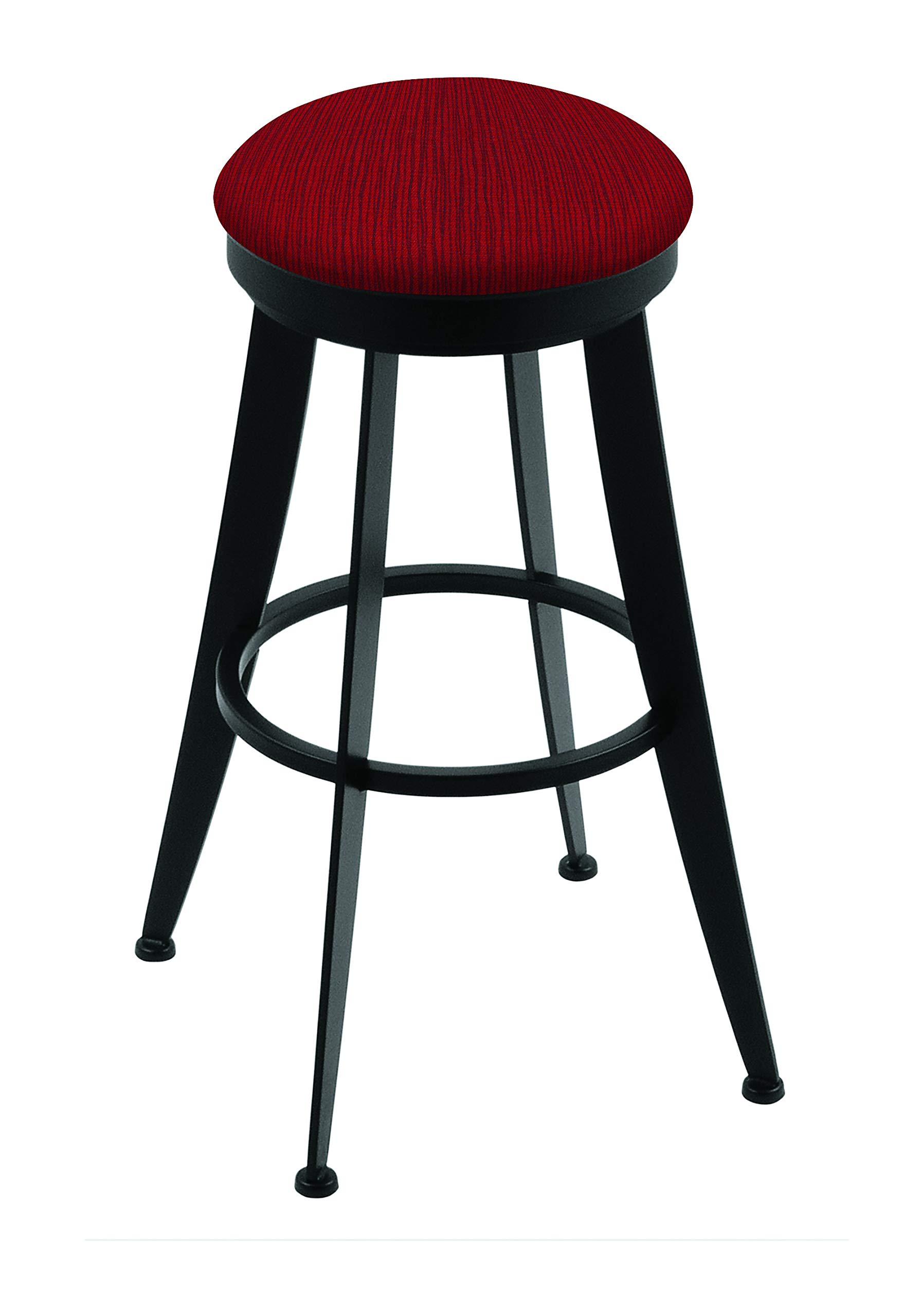 Holland Bar Stool Co. 900 Laser Bar Stool - 30 Inch Adjustable Height Bar Stool with Graph Ruby Finish - Perfect for Kitchen Islands, Home Bars & Commercial Use