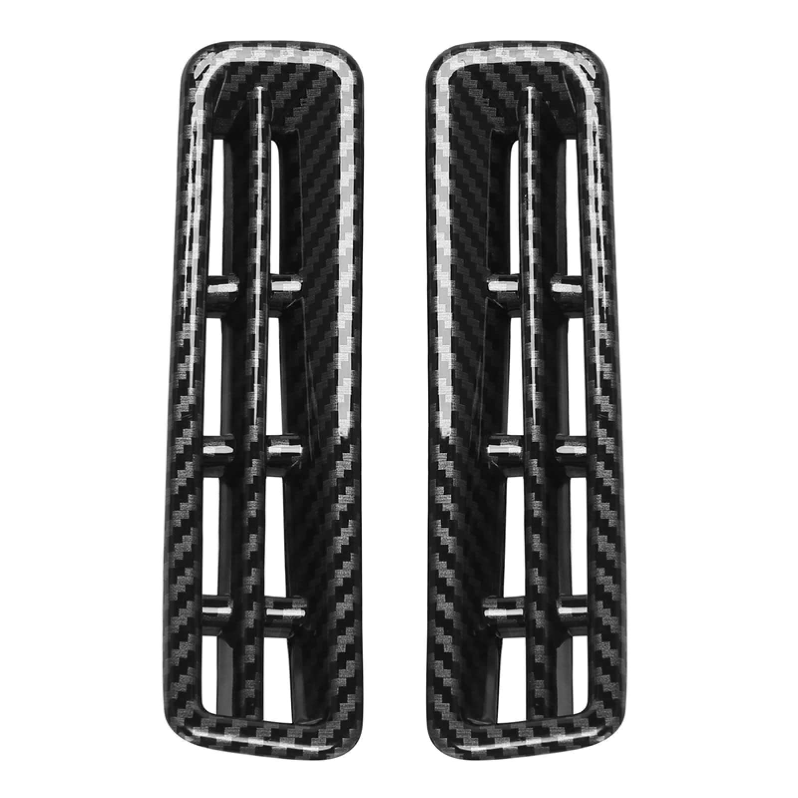 Ford Evos Car Interior Trim Cover - Front Upper Air Outlet Frame with Sequin Sticker Decoration | Custom Car Mod Accessory for Enhanced Style & Protection | Perfect for Car Enthusiasts & DIY Upgrades