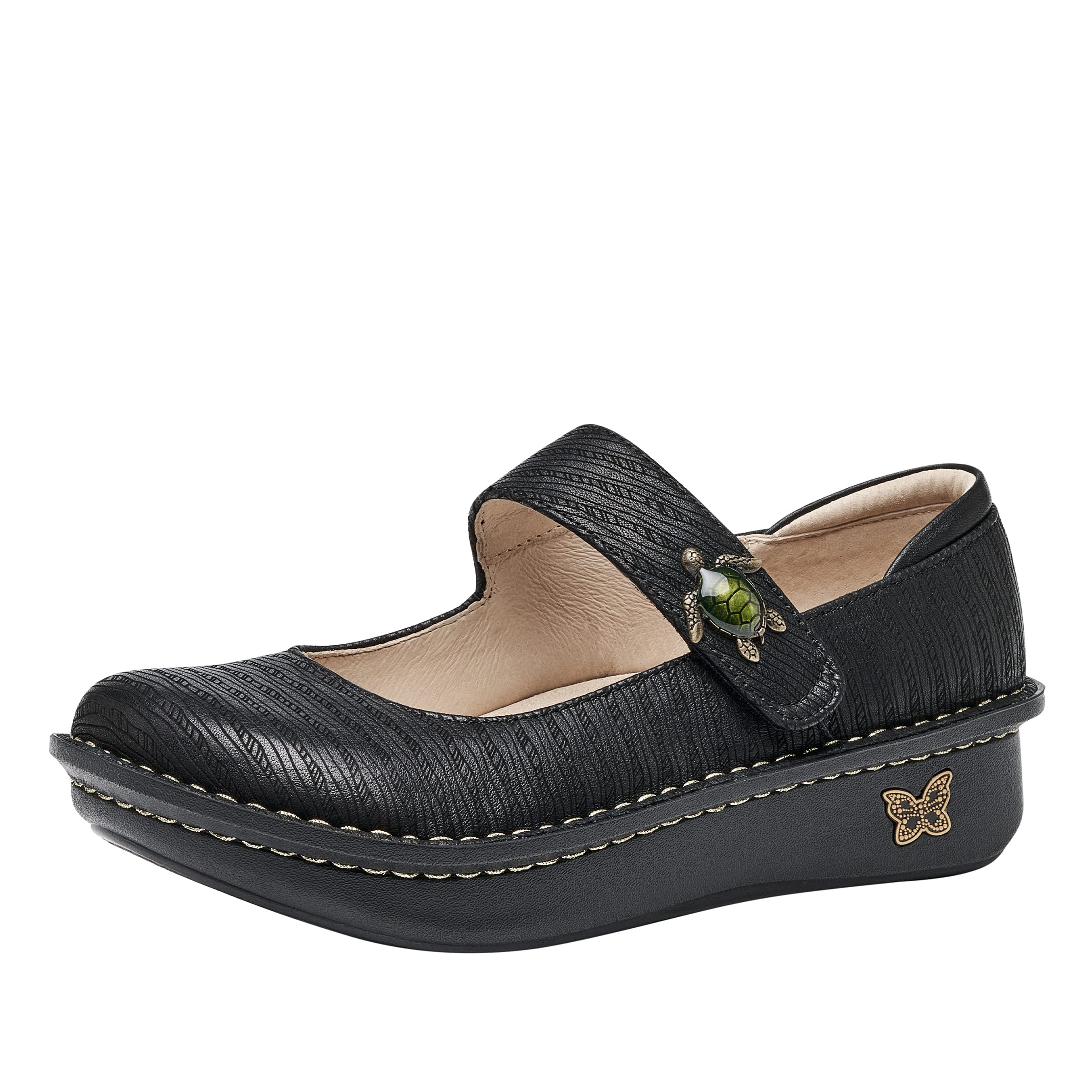 Alegria Paloma Women's Comfort Leather Shoes - Slip-Resistant & Arch Support for Nurses, Teachers & Healthcare Workers