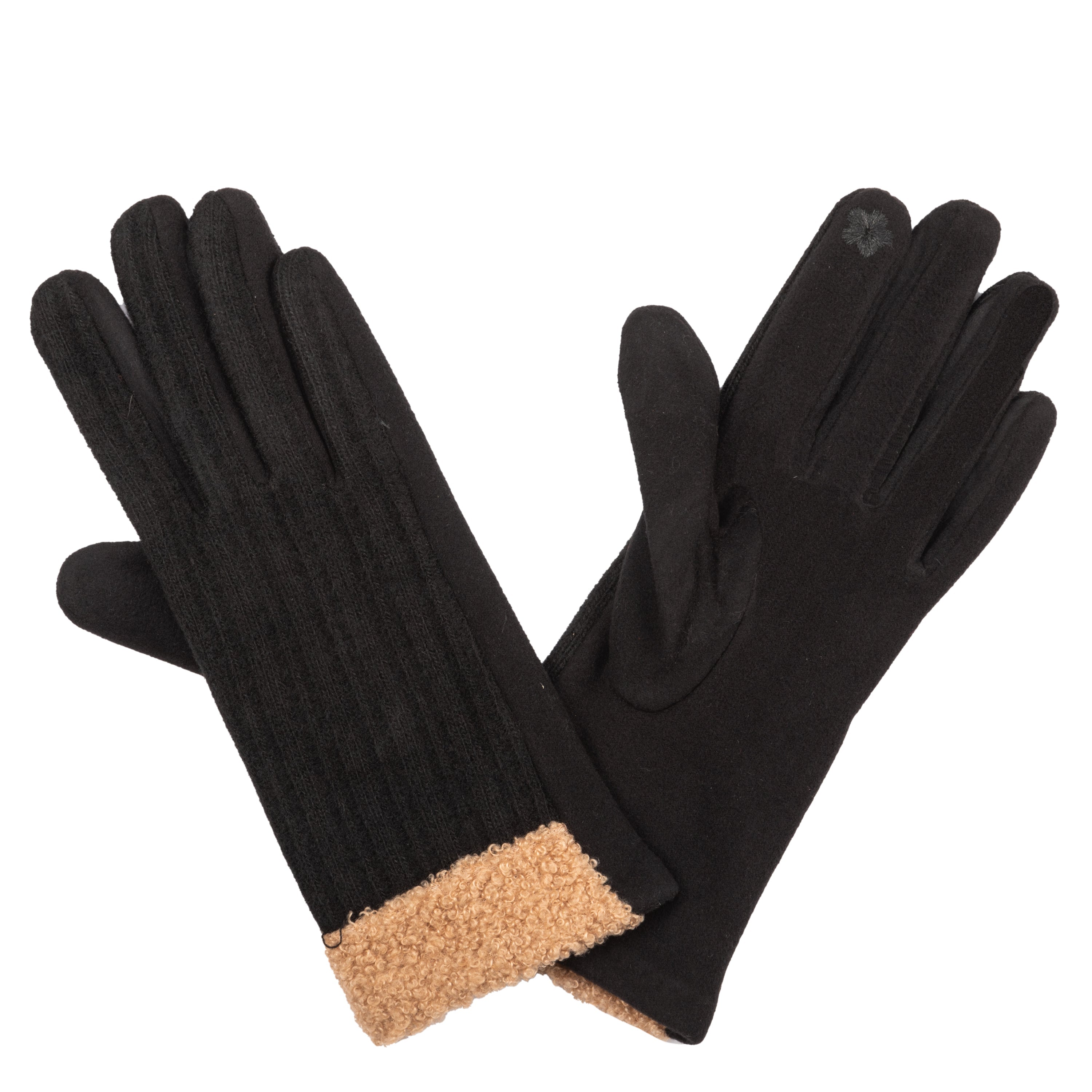 Women's Knit Gloves - Soft & Warm Winter Gloves for Women - Perfect for Outdoor Activities, Running, Hiking & Cold Weather Protection