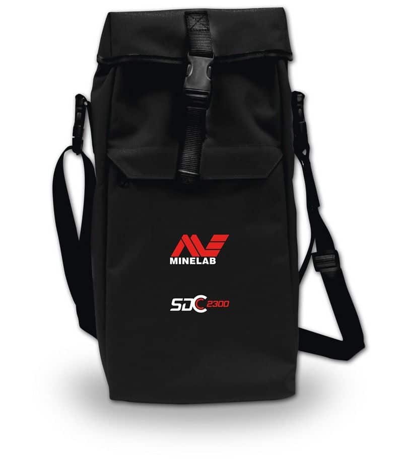 Minelab SDC 2300 Metal Detector Carry Bag - Waterproof Storage & Travel Case for Gold Prospecting & Outdoor Adventures