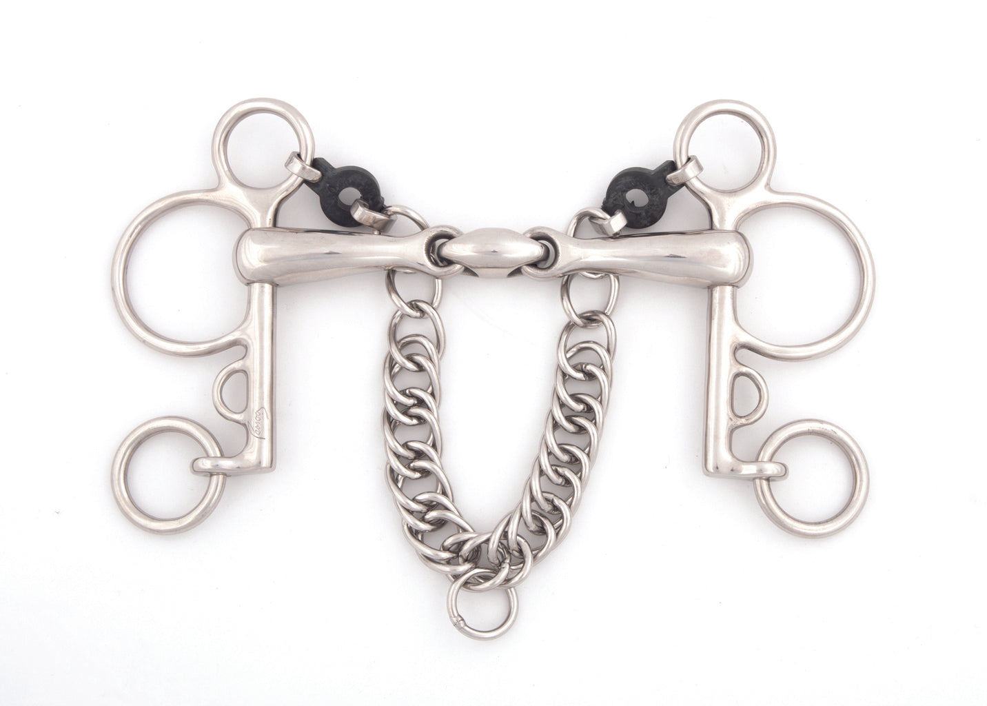 Metalab Magic System Double Jointed Pelham Bit 17mm - Premium Horse Training Bit for Dressage & Jumping - Perfect for Equestrian Riders & Horse Shows