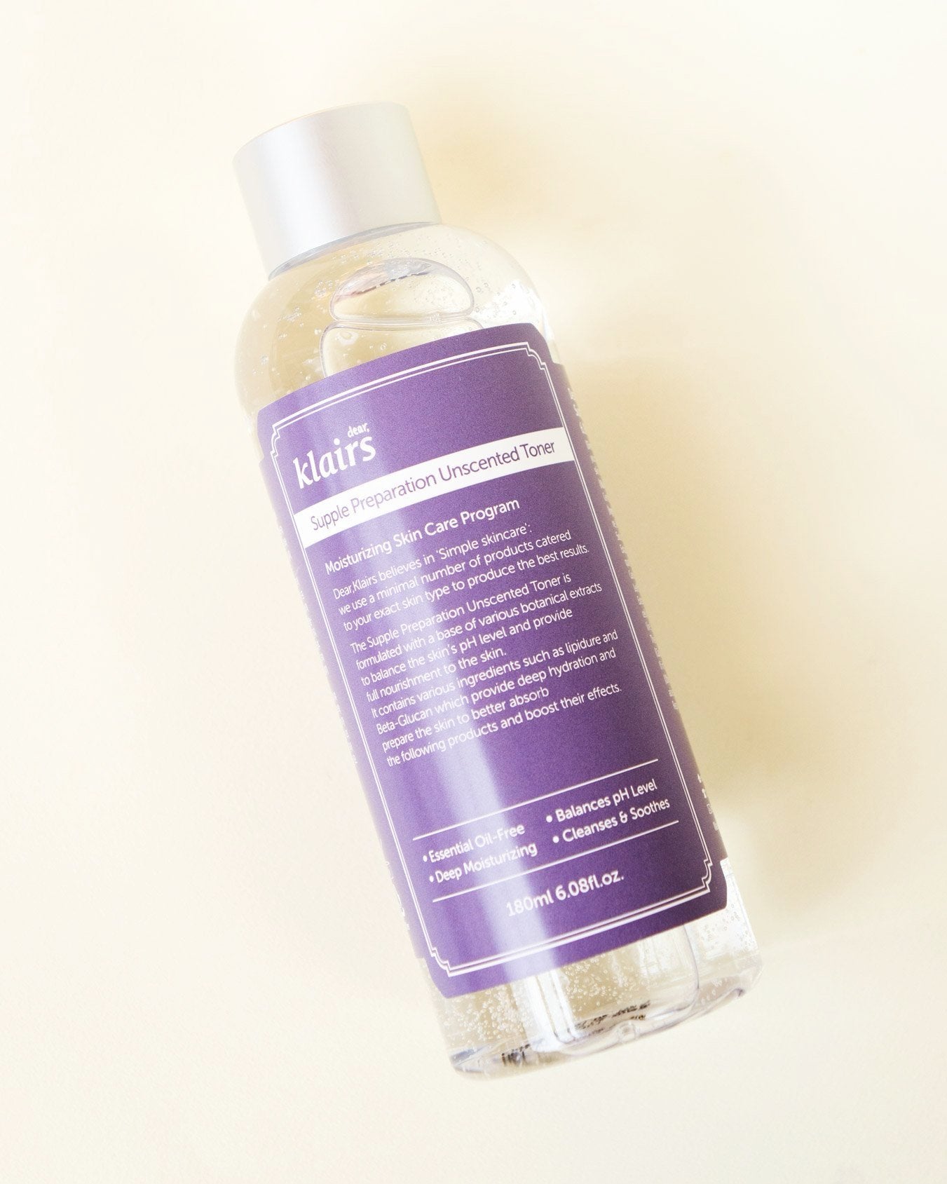 Supple Preparation Unscented Facial Toner - Hydrating & Soothing Alcohol-Free Toner for All Skin Types | Perfect for Daily Skincare Routine & Post-Cleansing Refreshment