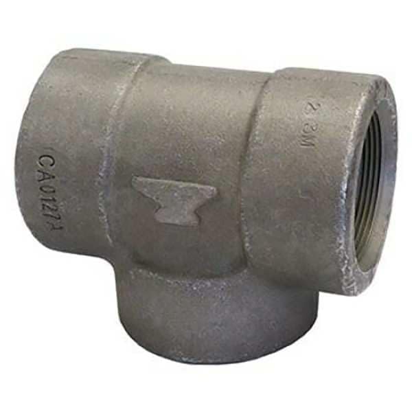 3-Inch Forged Steel Tee - High-Quality Plumbing Fitting for Water, Gas & HVAC Systems