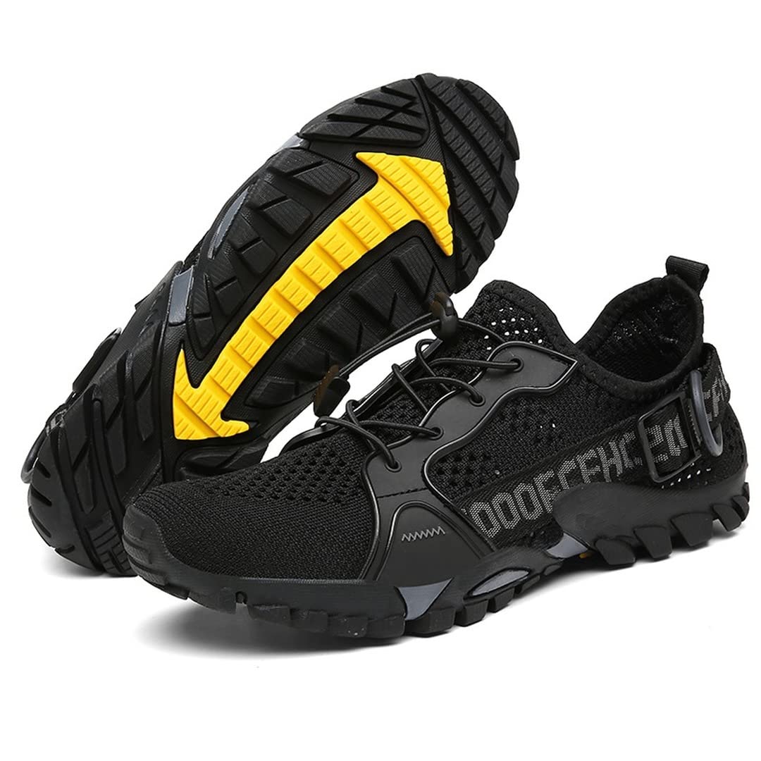 DWINBCZ Men's & Women's Breathable Mesh Hiking Shoes - Lightweight Trekking Sneakers for Outdoor Trail Running & Summer Climbing - Perfect for Hiking, Camping & Mountain Adventures