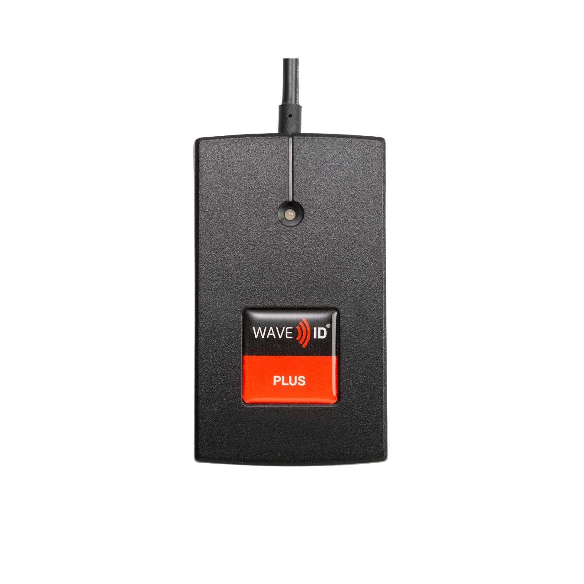 RFIDeas Wave ID Solo USB Reader - Compact USB RFID Reader for Secure Access Control | Ideal for Offices, Schools, and Smart Home Systems