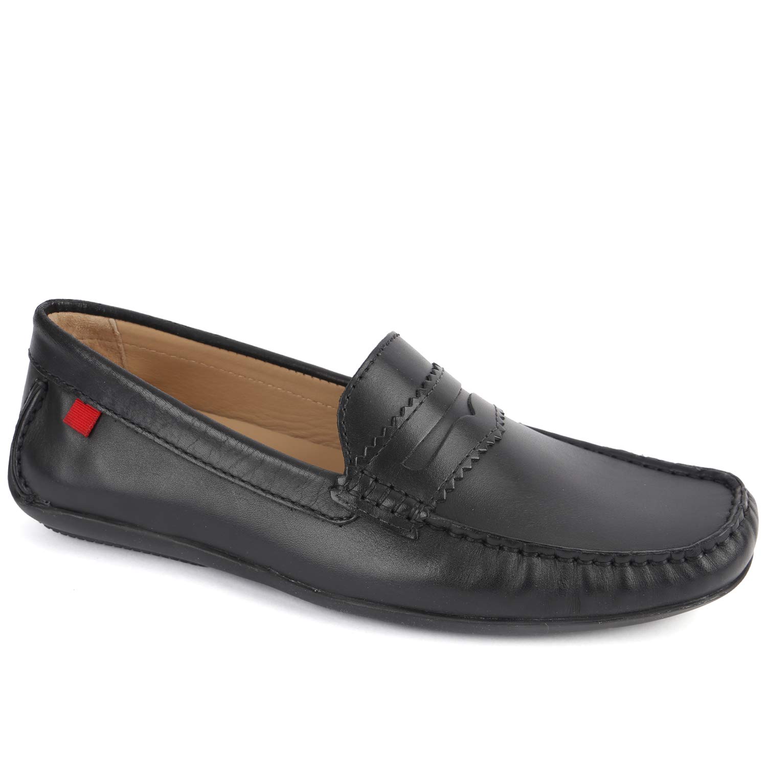 **Men's Genuine Leather Lightweight Driving Moccasins - Comfortable Slip-On Penny Loafers for Casual Wear & Breathable Driving Shoes - Perfect for Office, Travel & Daily Outfits**