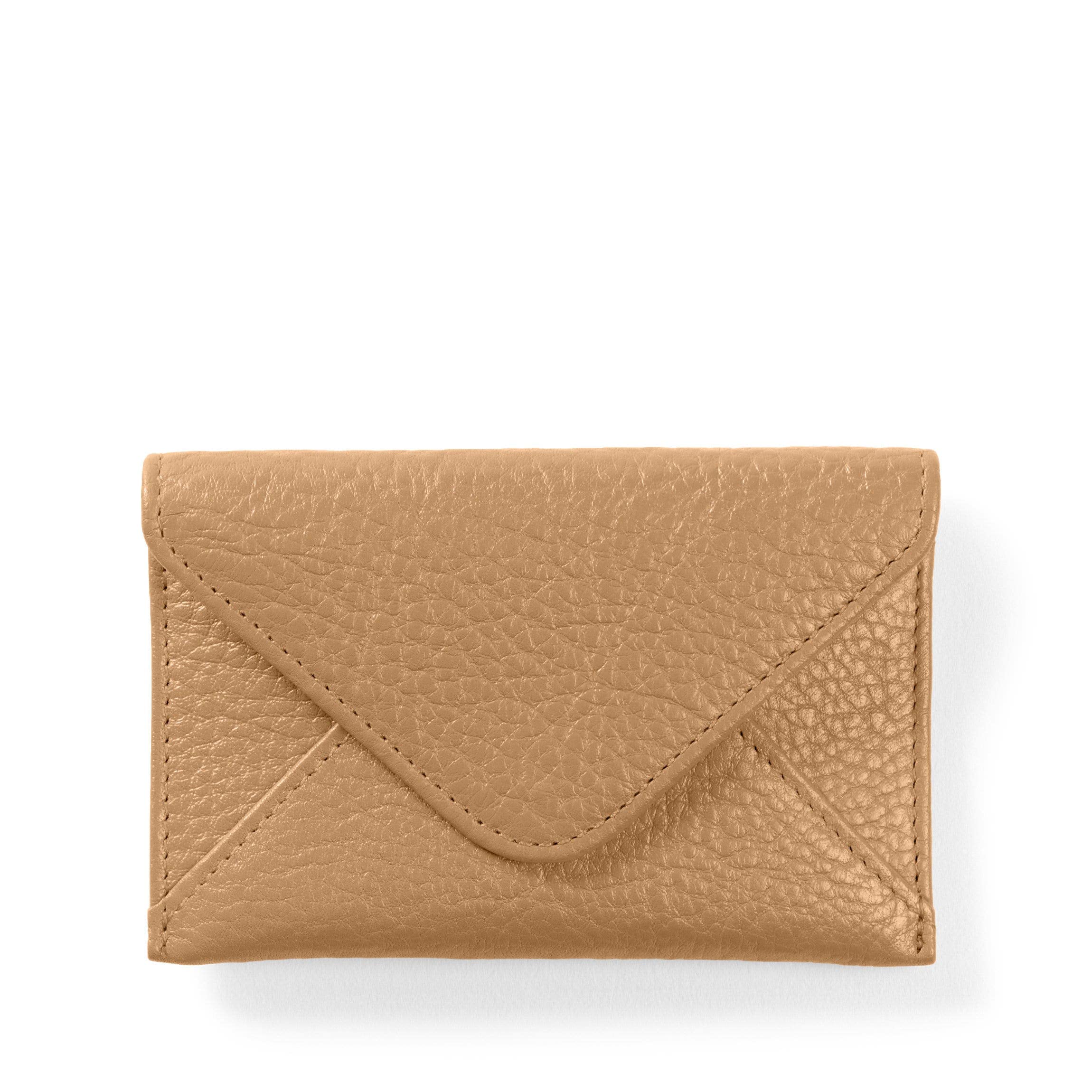 Premium Full Grain Leather Business Card Holder & ID Case - Slim RFID Blocking Wallet for Men & Women | Professional Office, Networking & Travel Accessory