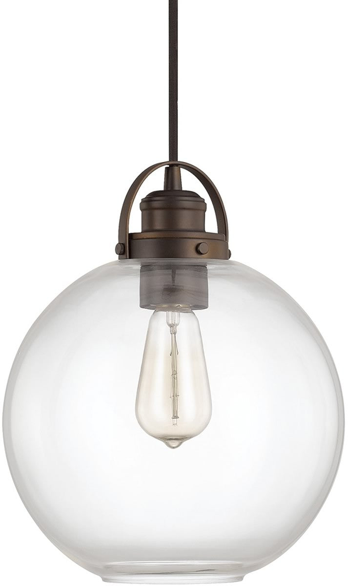 10W Mini Pendant Light in Burnished Bronze - Perfect for Kitchen Island, Dining Room, or Bedroom Lighting