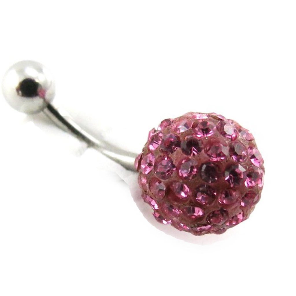 Cristal Divin Green Body Jewelry - Premium Belly Button & Nose Piercing Ring for Women | Perfect for Parties, Festivals & Everyday Wear