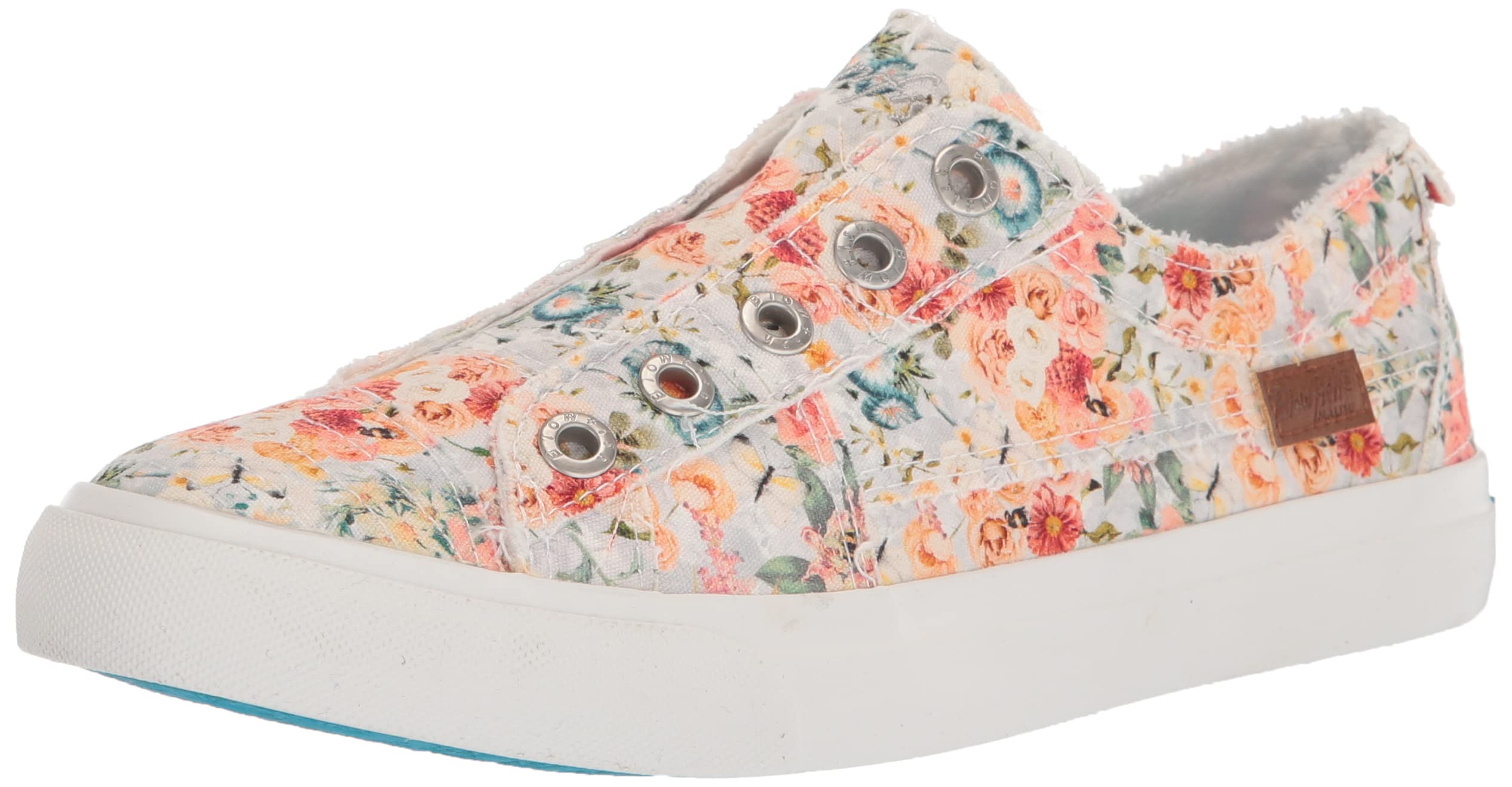Blowfish Malibu Women's Casual Slip-On Sneakers - Comfortable Canvas Shoes for Everyday Wear, Walking, and Beach Outings