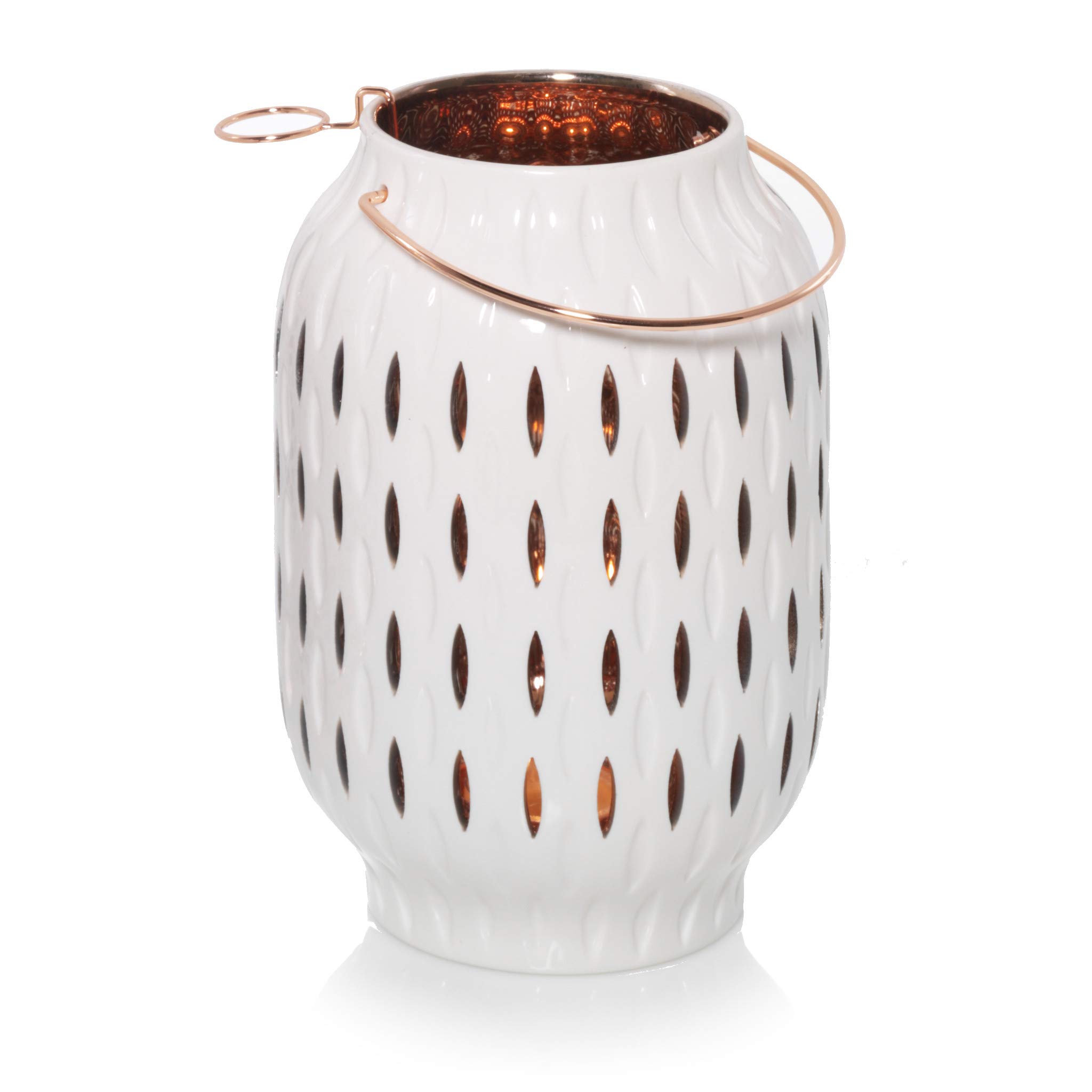 Yankee Candle Tea Light Holder with Ladle - Elegant Elliptical Design for Home Decor, Romantic Dinners & Spa Relaxation