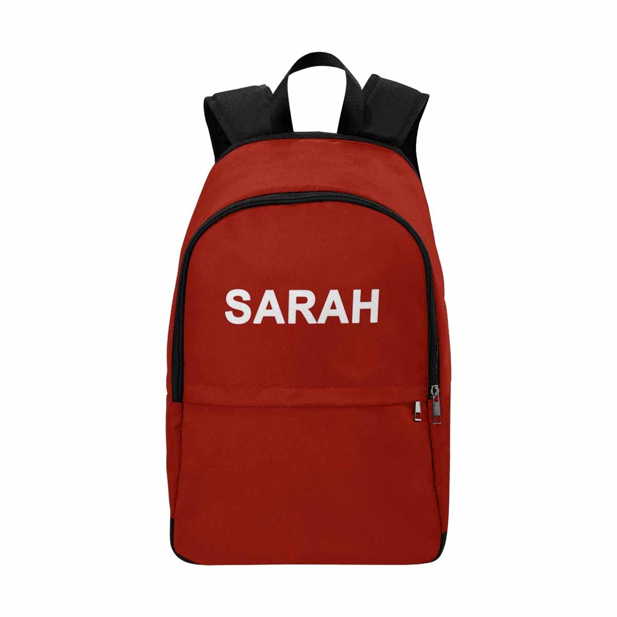 Personalized Red School Backpack for Kids - Customizable Gym, Camping & Outdoor Sports Backpack for Boys & Girls - Perfect for School, Travel & Daily Use