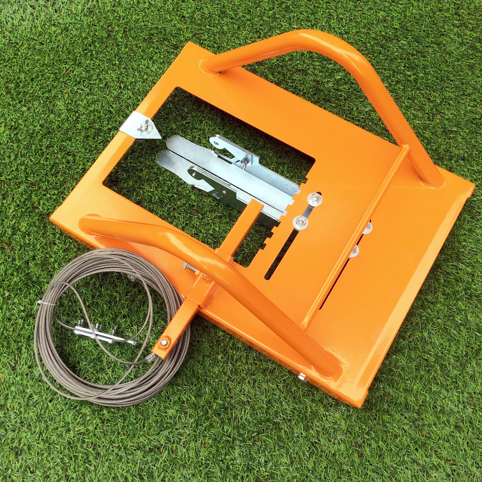 ALLTOP TURF Professional Artificial Grass Installation Tool Kit - Heavy Duty Turf Cutter for Lawn & Landscape Projects - Perfect for DIY Backyard, Pet Areas & Playgrounds (Orange)