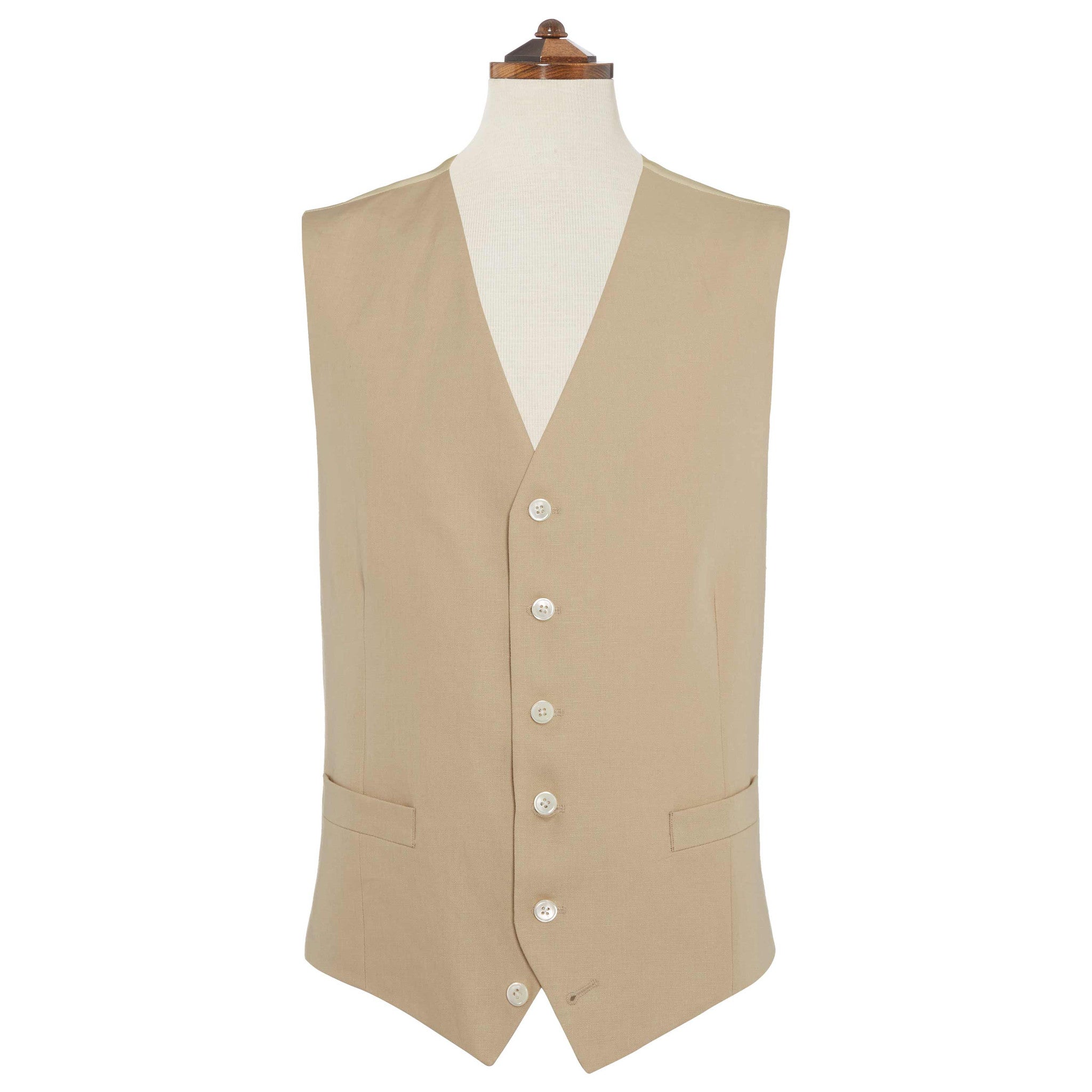 Stylish Hyde Beige Linen Waistcoat for Men & Women | Breathable Summer Vest | Perfect for Weddings, Office & Casual Outfits