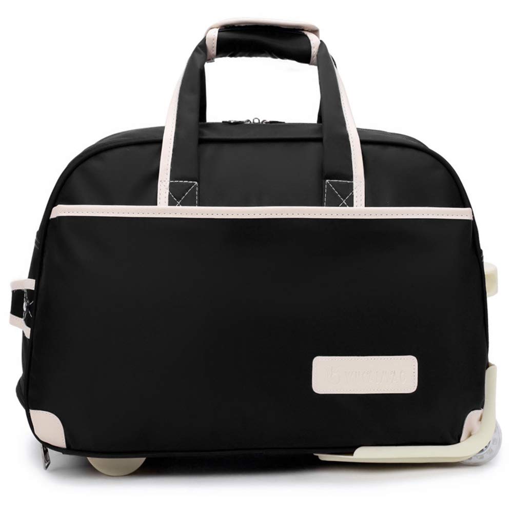 Extra Large Wheeled Travel Duffle Bag - Foldable Waterproof Nylon Luggage Trolley for Airplane, Gym & Outdoor Adventures | Heavy Duty Carry On Holdall with Smooth Rolling Wheels