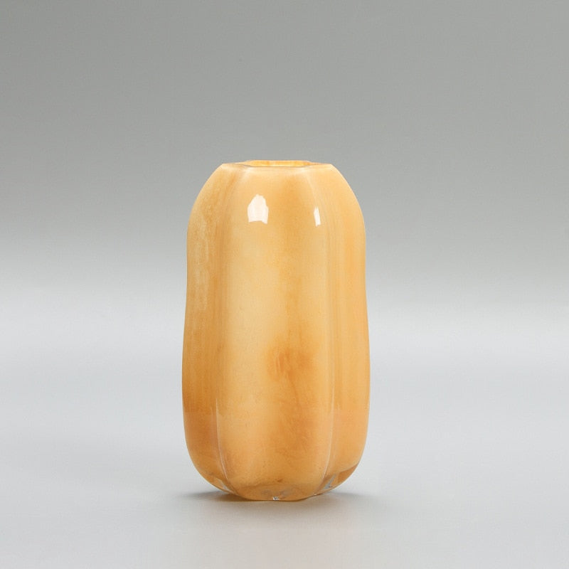 Handmade Murano Glass Vase - Authentic Italian Artisan Vase for Home Decor, Wedding Centerpieces & Luxury Gift