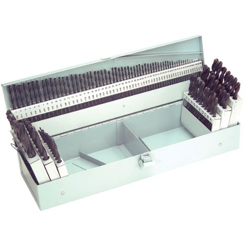 TTC A3789-MG Jobbers Length Twist Drill Bit Set - 3 in 1 Multi-Size Drill Bits for Metal, Wood & Plastic - Perfect for DIY Projects, Home Repairs & Professional Use