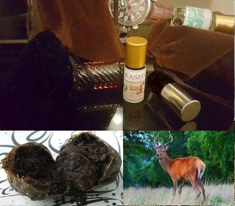 Authentic Wild Kashmiri Kasturi Real Deer Musk Nafa Pheromones Attar Oil 3ml - Natural Perfume for Men & Women, Romantic Date Night, Spiritual Aromatherapy