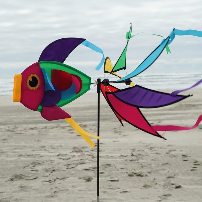 Vibrant Rainbow Damselfish Spinner - Colorful Saltwater Fish Lure for Fishing Enthusiasts | Perfect for Deep Sea & Reef Fishing Adventures