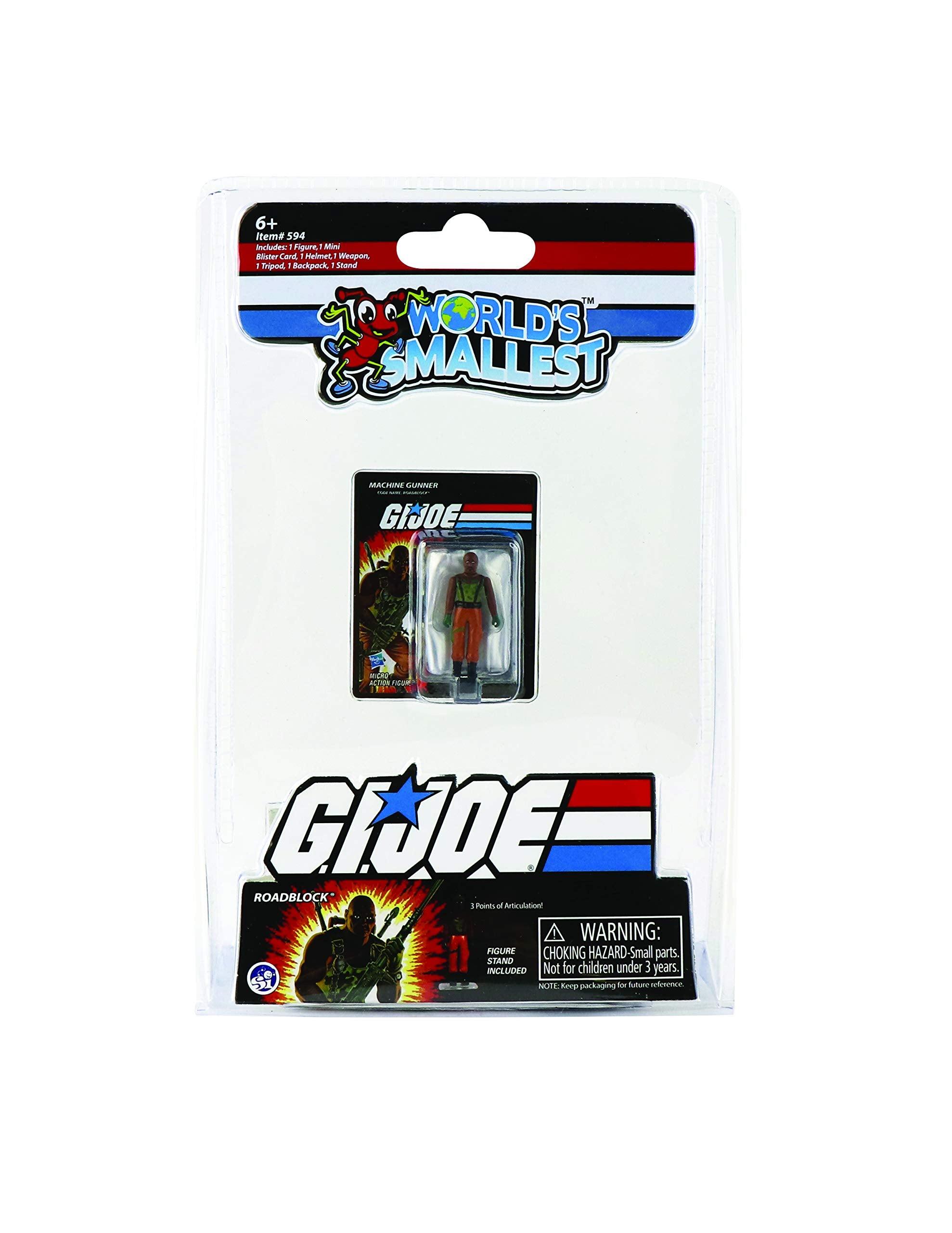World's Smallest GI Joe vs Cobra Action Figure Set - Classic Military Toy Collection for Kids & Collectors - Perfect for Display, Play & Nostalgic Gift Giving