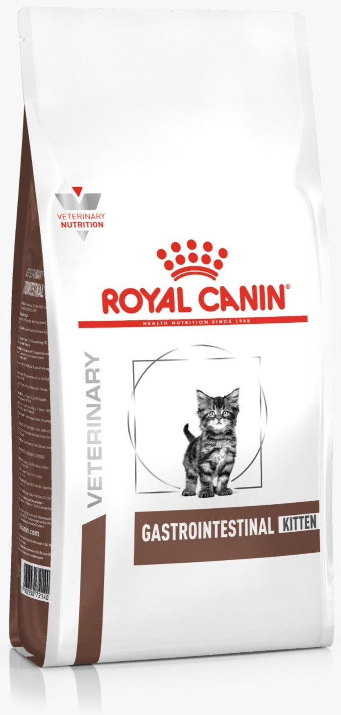 Royal Canin Gastrointestinal Kitten Dry Cat Food - 0.4kg (0.88 lb) for Sensitive Stomach & Digestive Support | Perfect for Kittens with Diarrhea or Vomiting Issues