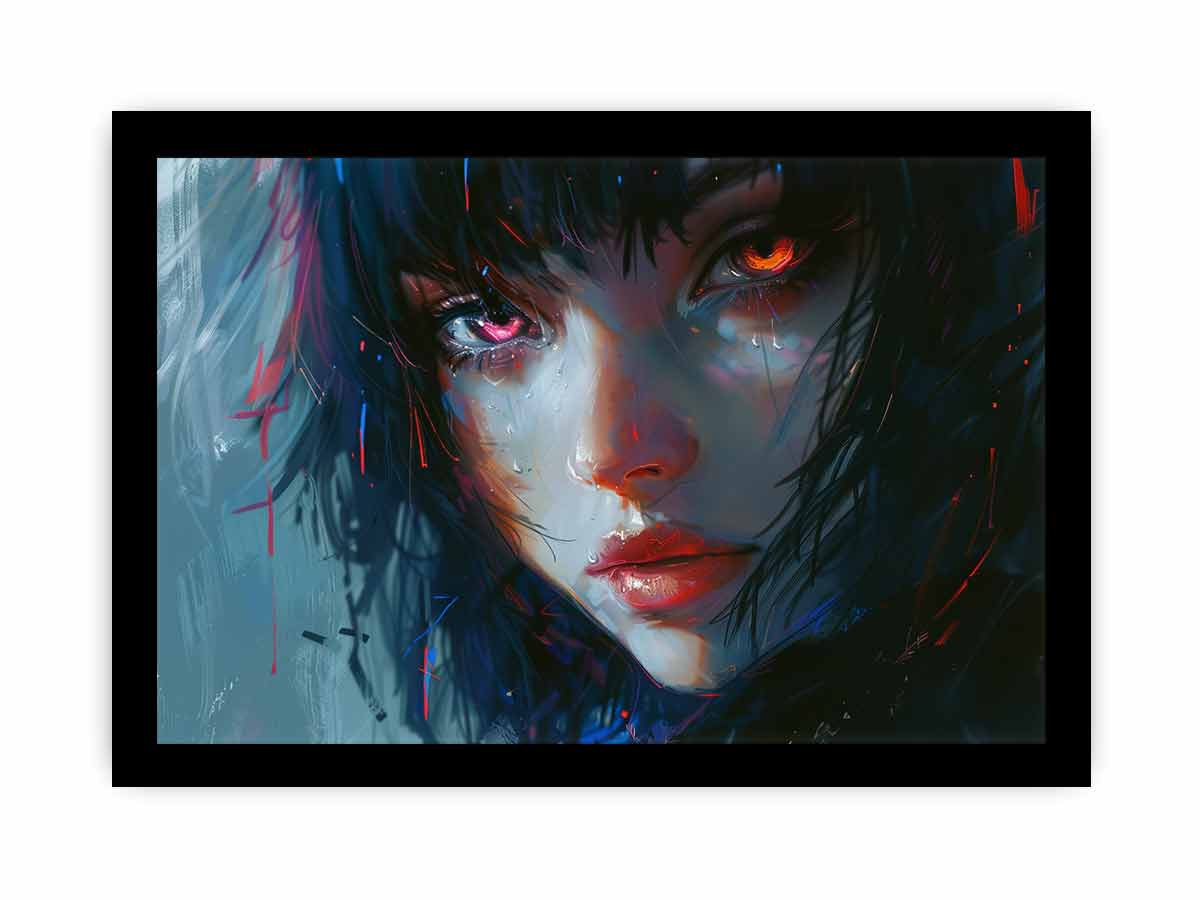 Anime Character Painting Wall Art - High-Quality Canvas Prints for Home & Office Decor | Perfect for Living Room, Bedroom, and Gift Giving
